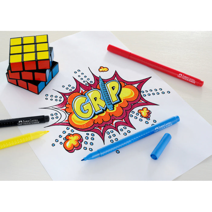 CARIOCA FABER-CASTELL GRIP, set 10 culori