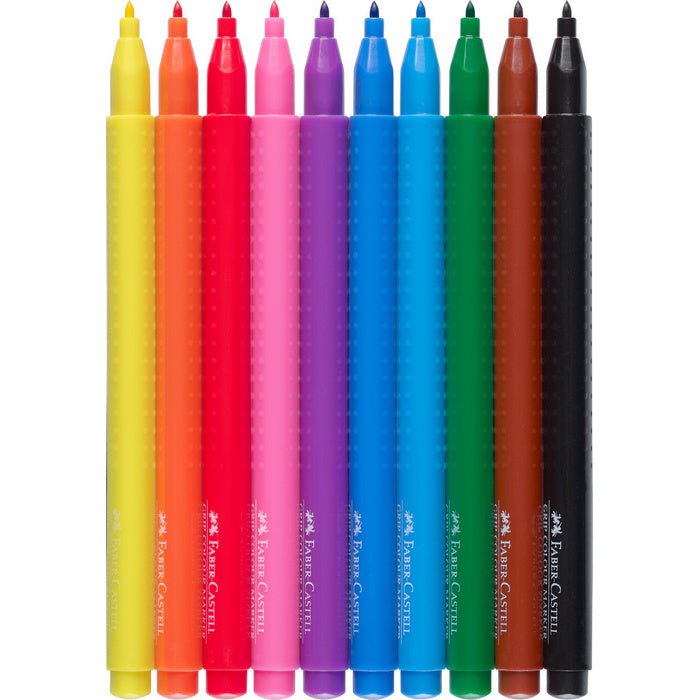 CARIOCA FABER-CASTELL GRIP, set 10 culori