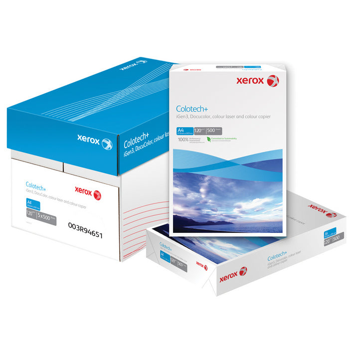 CARTON ALB A4 COLOTECH+, 120gr/mp, 500 coli/top