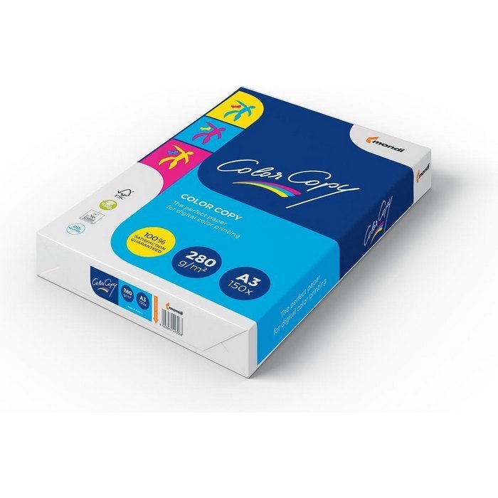 CARTON ALB A3 COLOR COPY, 280gr/mp, 150 coli/top
