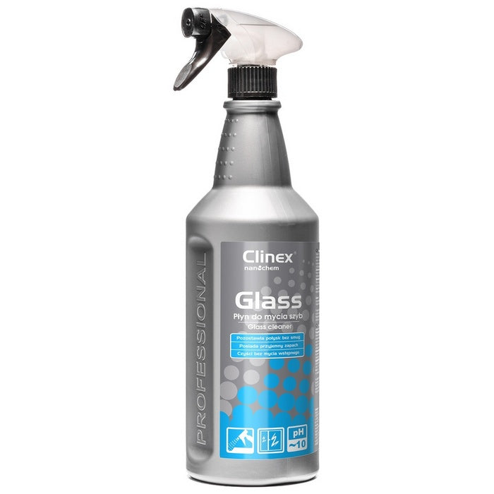 DETERGENT LICHID STICLA / GEAMURI CLINEX Glass, cu pulverizator, 1 litru
