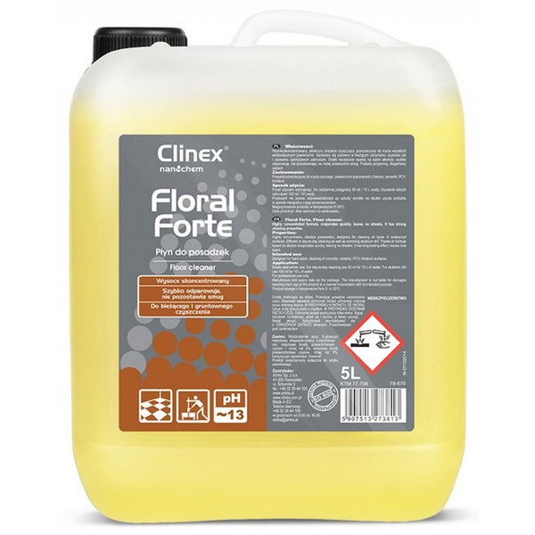 DETERGENT LICHID PARDOSELI Clinex Floral Forte, bidon 5 litri