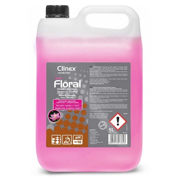 DETERGENT LICHID PARDOSELI Clinex Floral, bidon 5 litri