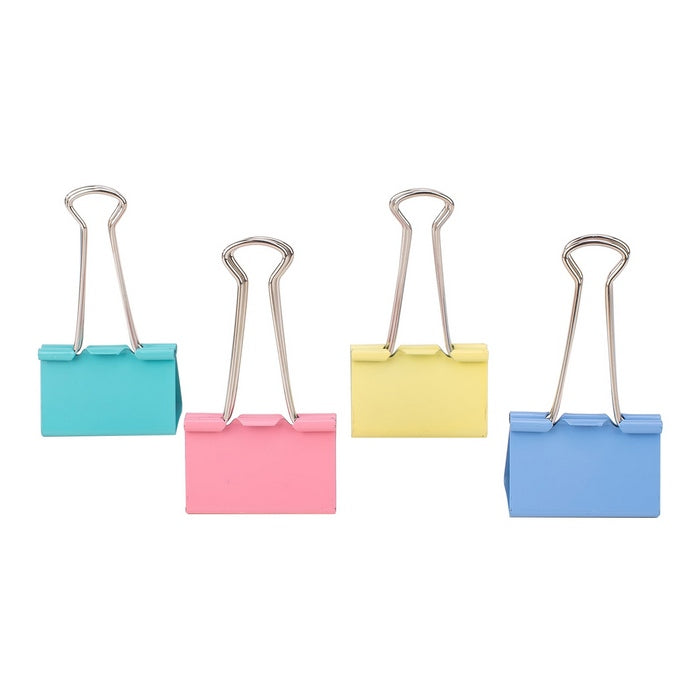 CLIPS METAL COLOR DELI 41mm, cutie de 24 bucati
