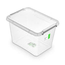 CONTAINER PLASTIC ORPLAST Nanobox cu capac, transparent, antibacterial, 19 litri*