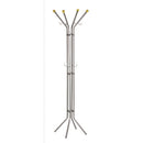 CUIER METALIC ARGINTIU ALCO, 180/52 cm, cu 12 agatatori metalice*