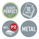 CAPSATOR METALIC nr.10 LEITZ Mini 5528, 10 coli