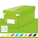 CUTIE LEITZ WOW Click & Store pentru 30/60 CD-uri cu carcasa Jewel/Slim, carton laminat