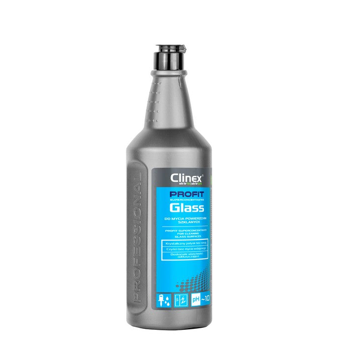 DETERGENT LICHID STICLA / GEAMURI CLINEX PROFIT GLASS, concentrat, 1 litru