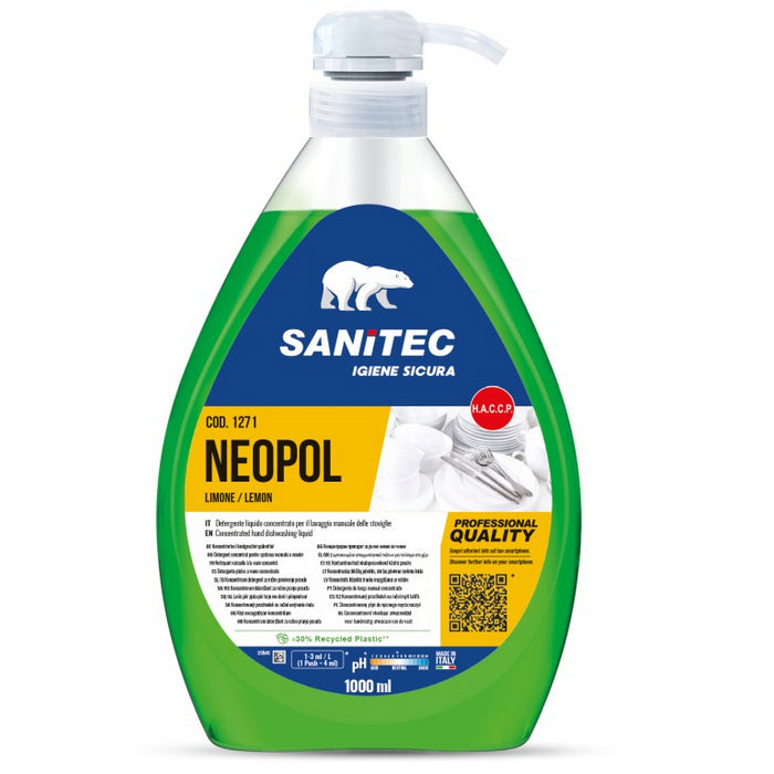 DETERGENT VASE Neopol SANITEC 1 litru