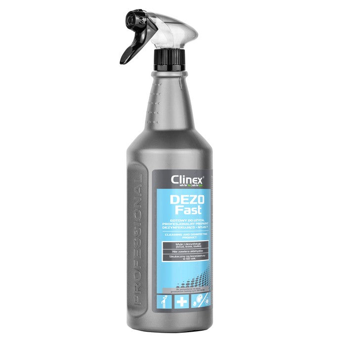 DEZINFECTANT SUPRAFETE CONCENTRAT CLINEX DEZOFast cu pulverizator, 1 litru