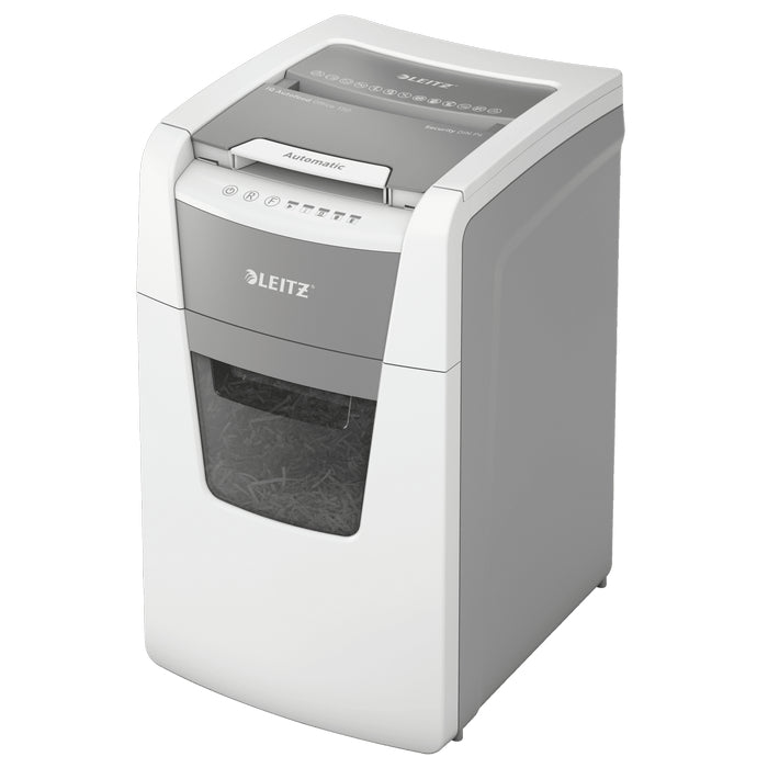 DISTRUGATOR DOCUMENTE automat Leitz IQ Office, P4, cross-cut (confeti), 150 coli, cos 44l*
