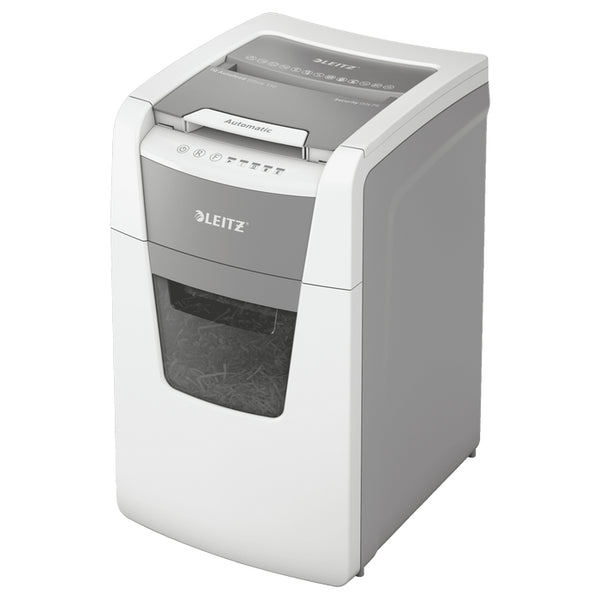 DISTRUGATOR DOCUMENTE automat Leitz IQ Office, P5, micro-cut (particule), 150 coli, cos 44l*
