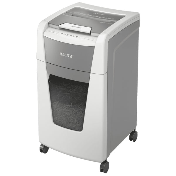 DISTRUGATOR DOCUMENTE automat Leitz IQ Office, P5, micro-cut (particule), 300 coli, cos 60l*