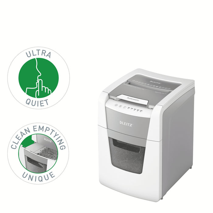 DISTRUGATOR DOCUMENTE automat Leitz IQ Small Office, P4, cross-cut (confeti), 100 coli, cos 34l*