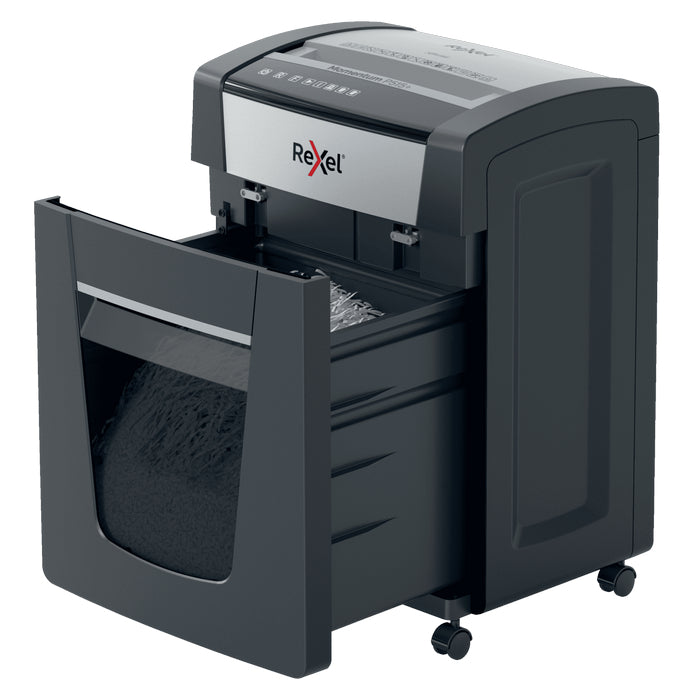 DISTRUGATOR DOCUMENTE manual REXEL MOMENTUM EXTRA P515, P5, micro-cut (particule), 15 coli, cos 30l, negru*