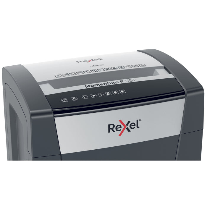 DISTRUGATOR DOCUMENTE manual REXEL MOMENTUM EXTRA P515, P5, micro-cut (particule), 15 coli, cos 30l, negru*