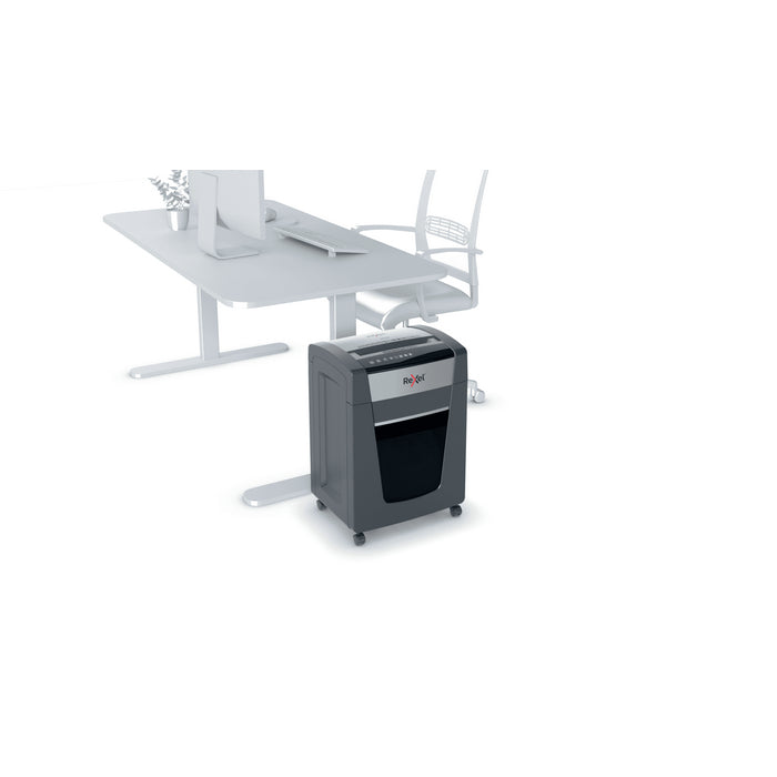 DISTRUGATOR DOCUMENTE manual REXEL MOMENTUM EXTRA P515, P5, micro-cut (particule), 15 coli, cos 30l, negru*