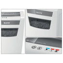 DISTRUGATOR DOCUMENTE manual LEITZ IQ Home Office, P4, cross-cut (confeti) 4 x 28 mm, cos 23l, alb, 10 coli*