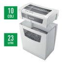 DISTRUGATOR DOCUMENTE manual LEITZ IQ Home Office, P4, cross-cut (confeti) 4 x 28 mm, cos 23l, alb, 10 coli*