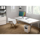 DISTRUGATOR DOCUMENTE manual LEITZ IQ Home Office, P4, cross-cut (confeti) 4 x 28 mm, cos 23l, alb, 10 coli*