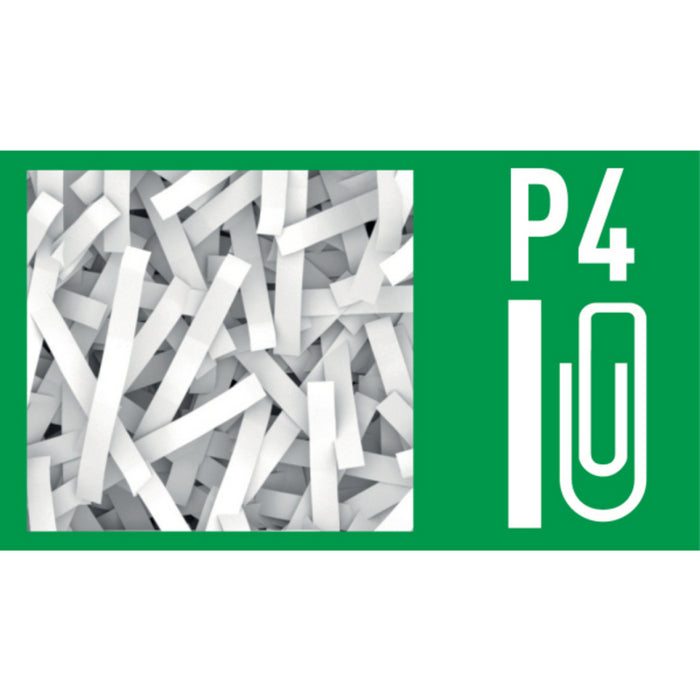 DISTRUGATOR DOCUMENTE manual LEITZ IQ Protect 6X, P4, cross-cut (confeti), cos 10l, alb, 6 coli*