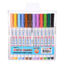 MARKER WHITEBOARD DELI SLIM, set 12 bucati - scriere 1,00-2,00 mm