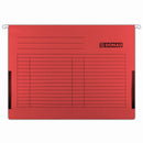 DOSAR SUSPENDABIL COLOR DONAU cu BURDUF si eticheta, bagheta metalica, set 5 buc