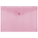 MAPA PLASTIC A4 LANDSCAPE DONAU, INCHIDERE cu CAPSA, CULORI TRANSPARENTE, set 12 buc