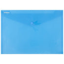 MAPA PLASTIC A4 LANDSCAPE DONAU, INCHIDERE cu CAPSA, CULORI TRANSPARENTE, set 12 buc