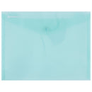 MAPA PLASTIC A5 DONAU, INCHIDERE cu CAPSA, CULORI TRANSPARENTE, set 10 buc