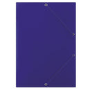 MAPA CARTON PLASTIFIAT, cu ELASTIC, A4, DONAU, 400 gr, COLOR