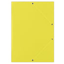 MAPA CARTON PLASTIFIAT, cu ELASTIC, A4, DONAU, 400 gr, COLOR