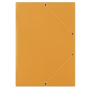 MAPA CARTON PLASTIFIAT, cu ELASTIC, A4, DONAU, 400 gr, COLOR