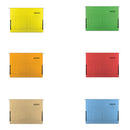 DOSAR SUSPENDABIL COLOR DONAU cu BURDUF si eticheta, bagheta metalica, set 5 buc