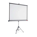 ECRAN de PROIECTIE MANUAL, PE TREPIED, NOBO, 4:3, 133 x 175 cm*