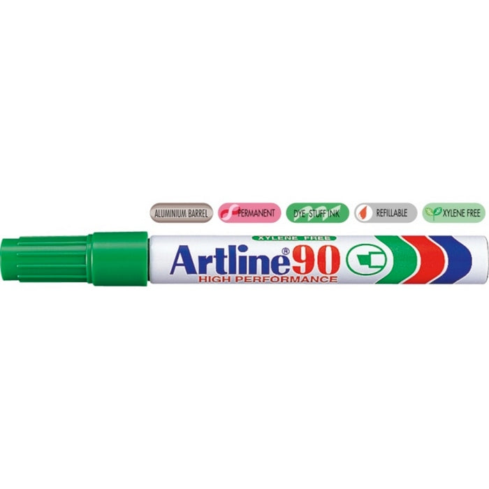 MARKER PERMANENT ARTLINE 90, varf tesit - scriere 2,00-5,00 mm