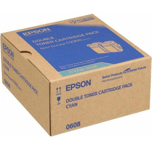 EPSON TONER C13S050608 CYAN - 2x7500pagini*
