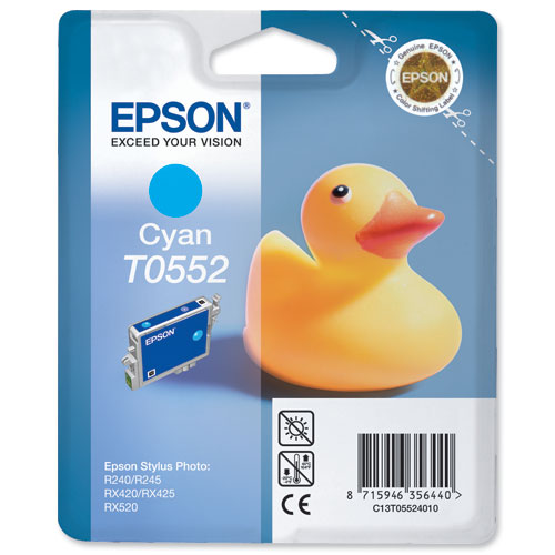 EPSON INK C13T05524010 CYAN - 8ml