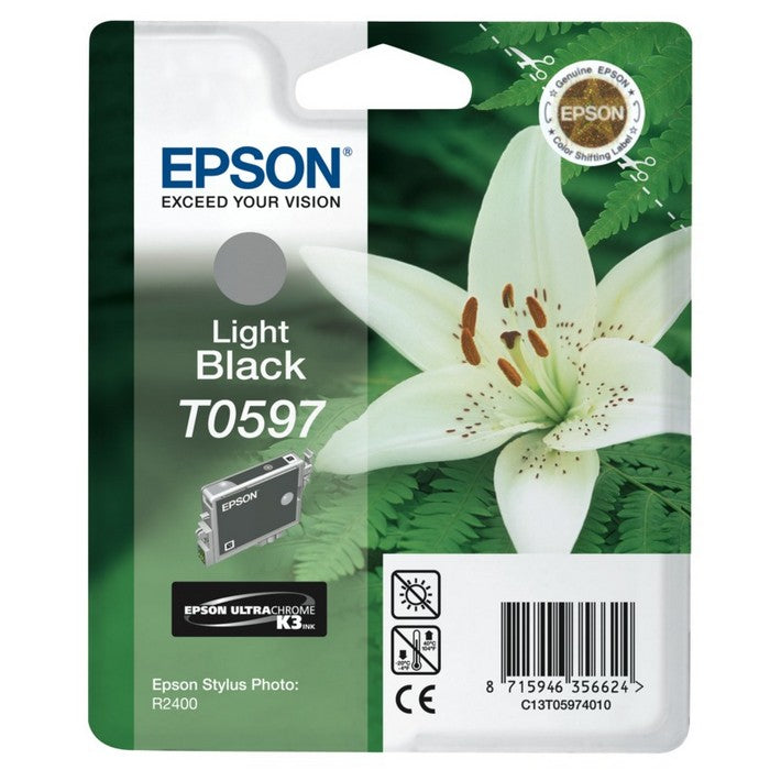 EPSON INK C13T05974010 LIGHT BLACK - 13ml*