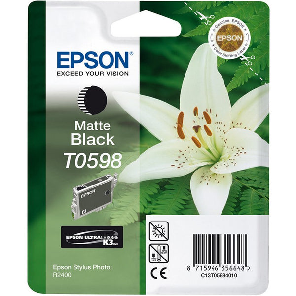 EPSON INK C13T05984010 MATTE BLACK - 13ml*