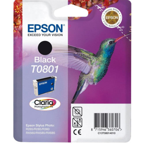 EPSON INK C13T08014011 BLACK - 300pagini*