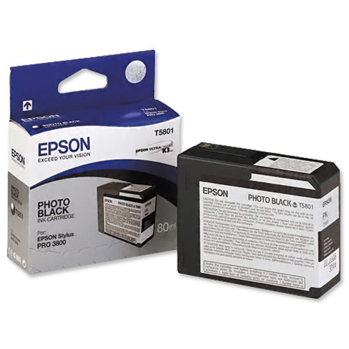 EPSON INK C13T580100 PHOTO BLACK - 80ml*