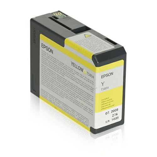 EPSON INK C13T580400 YELLOW - 80ml*