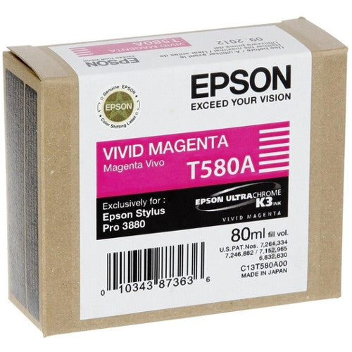 EPSON INK C13T580A00 MAGENTA - 80ml*