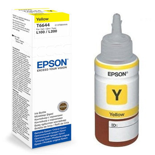 EPSON INK C13T66444A YELLOW - 6500pagini*