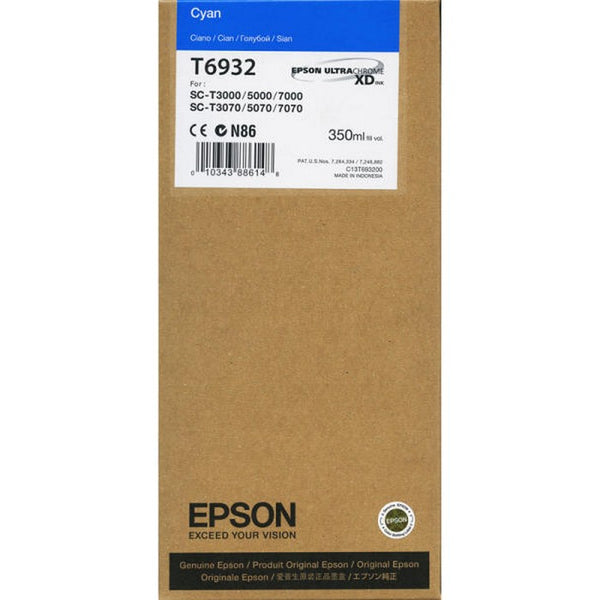 EPSON INK C13T693200 CYAN - 350ml*