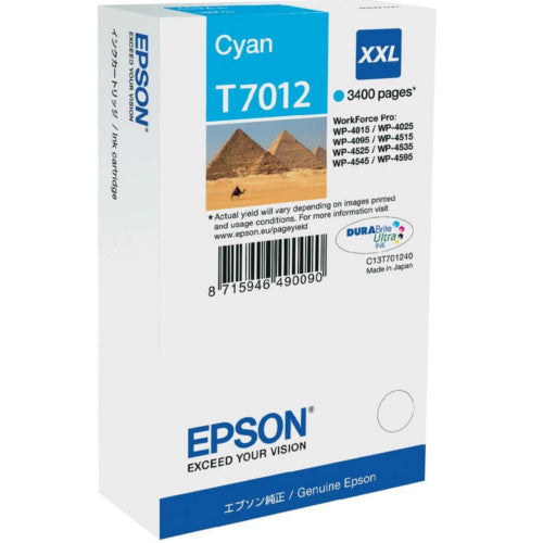 EPSON INK C13T70124010 CYAN - 34.2ml*