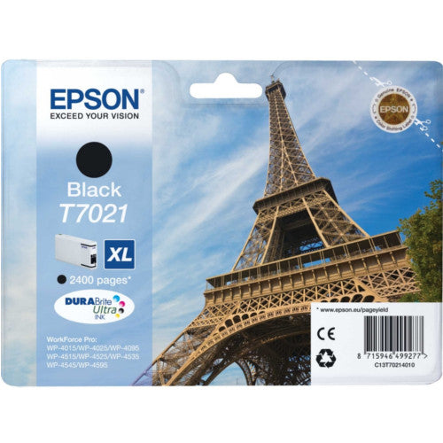 EPSON INK C13T70214010 BLACK - 45.2ml*