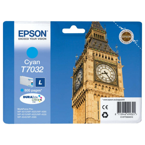 EPSON INK C13T70324010 CYAN - 9.5ml*